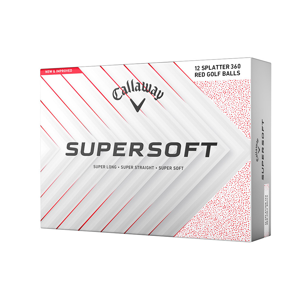 Callaway Supersoft Splatter Golf Balls - Maple Hill Golf